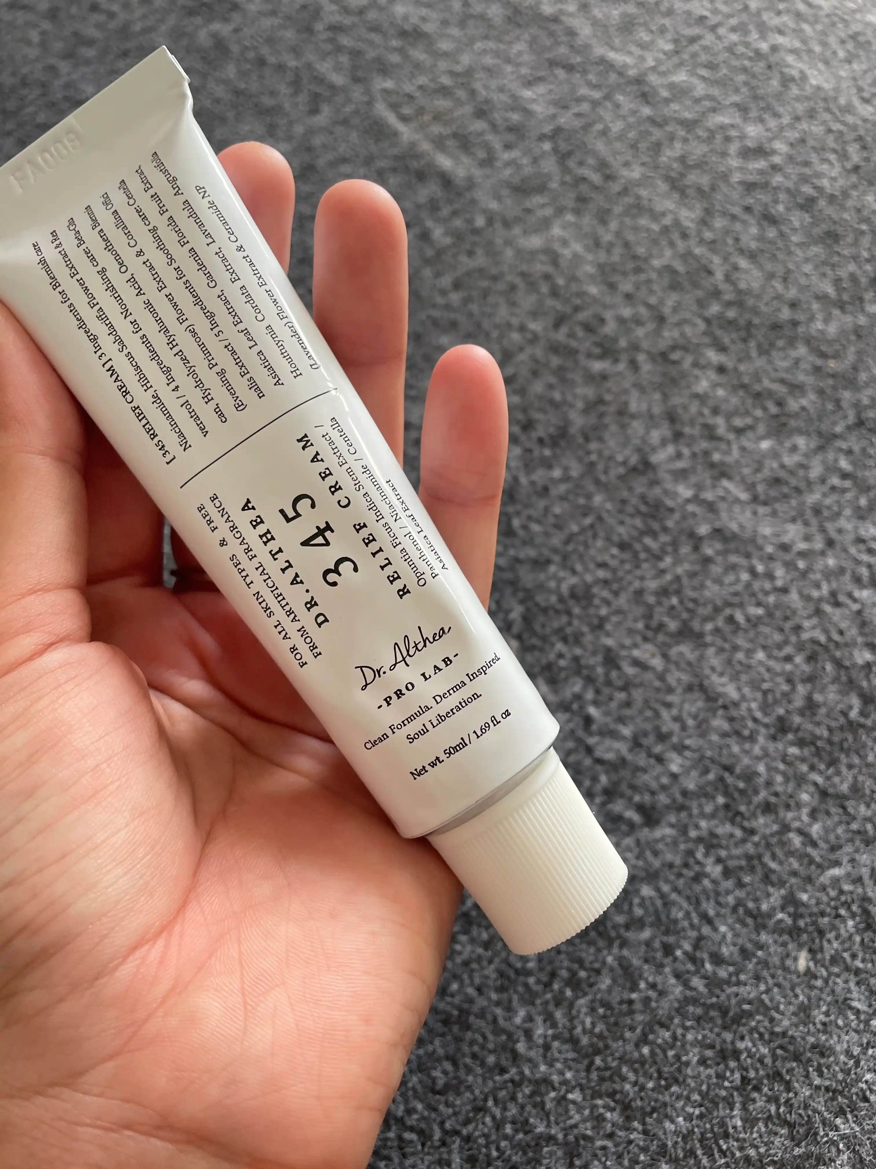 Успокаивающий крем с ресвератролом Dr. Altheeea 345 Relief Cream, 50 мл