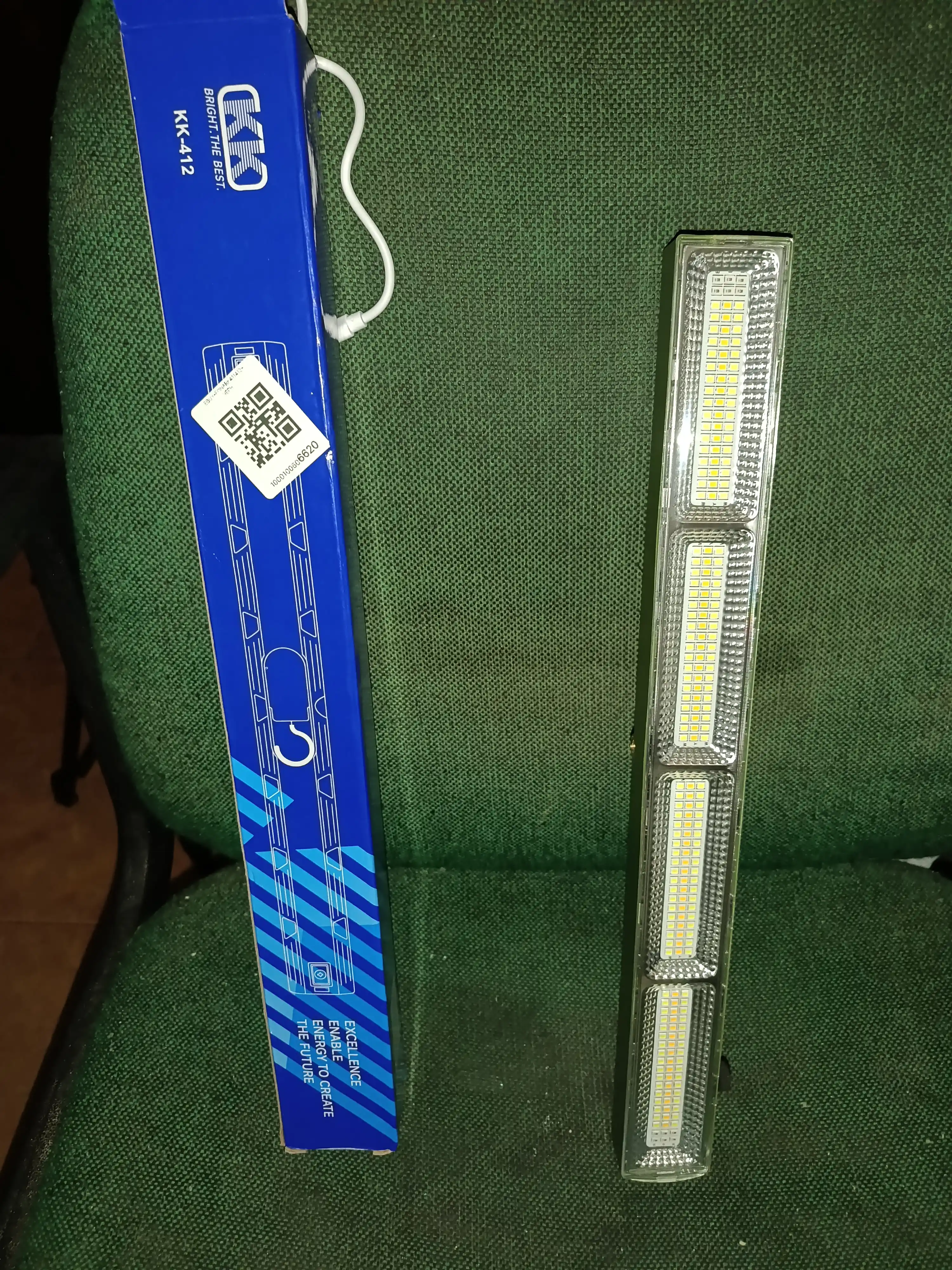 LED chiroq KK-410, 411, 412 USB va Type-C dan ishlaydi, Li-ion batareya