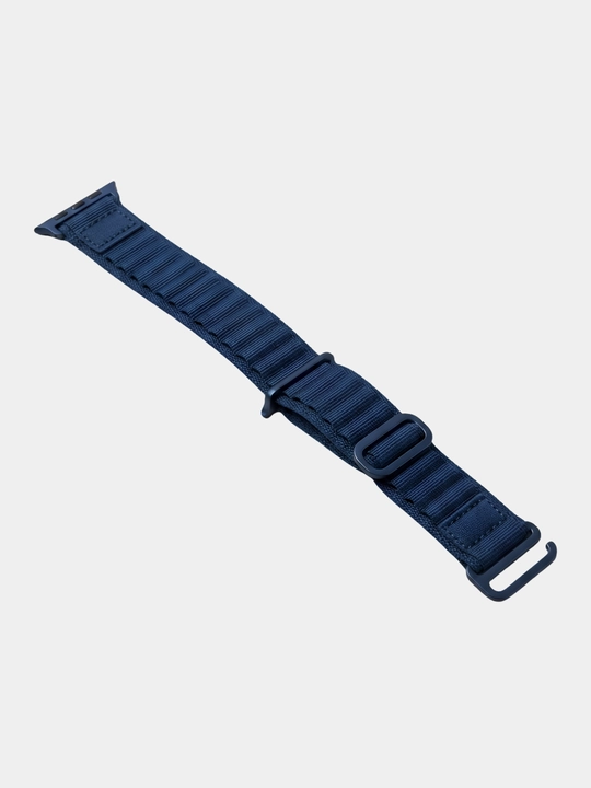 Ремешок нейлоновый для Apple Watch 3,4,5,6,7,8,9,10,11,SE и Ultra, размер 42-44-45-49 мм