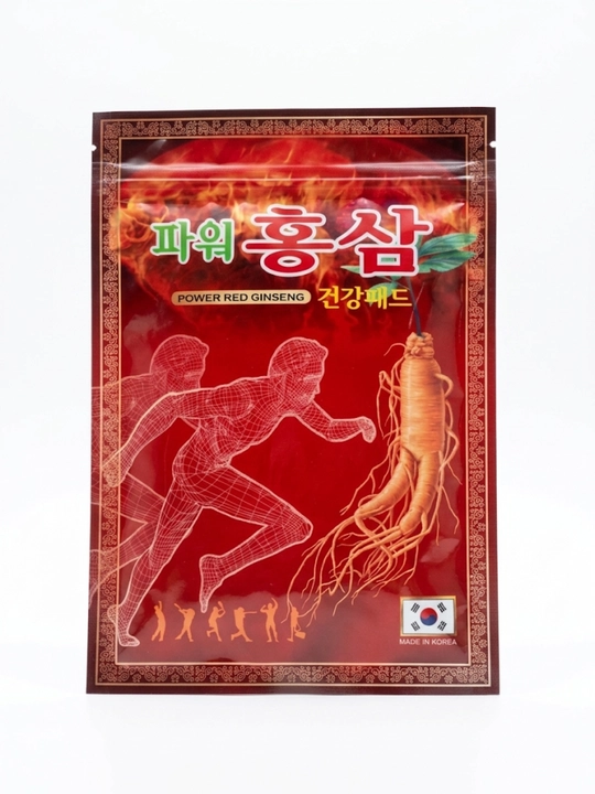 Og'riqsizlantiruvchi koreys plastiri Power Red Ginseng, 20 dona - 