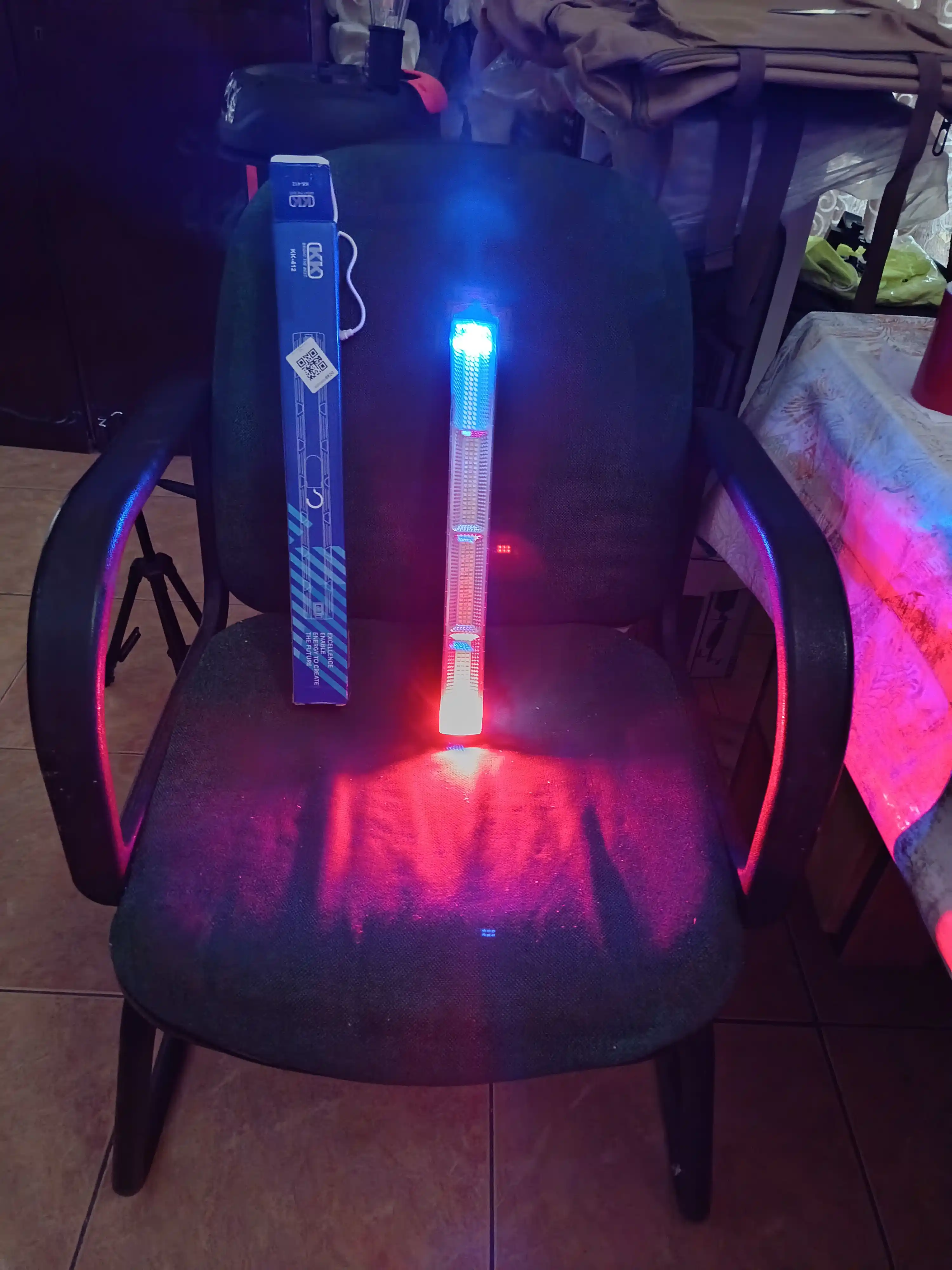 LED chiroq KK-410, 411, 412 USB va Type-C dan ishlaydi, Li-ion batareya