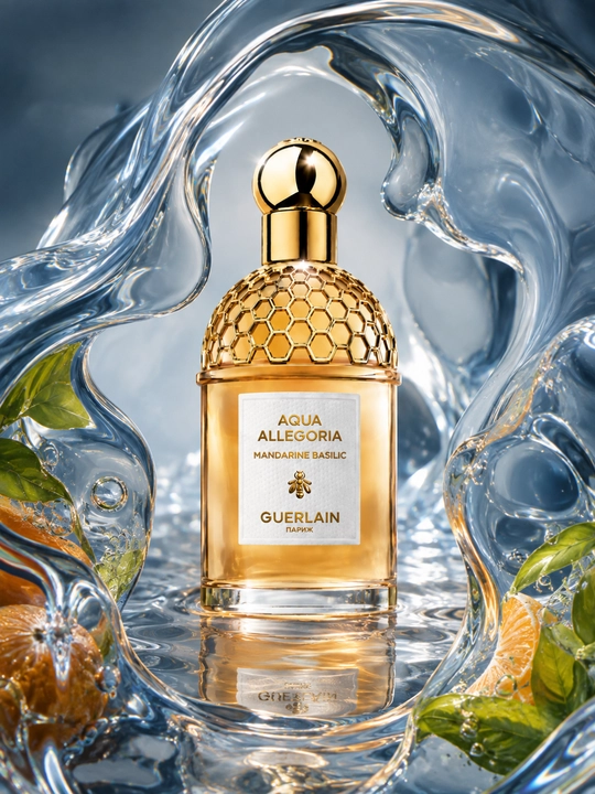 Atirlar ayollar va erkaklar uchun Guerlain Mandarine Basilic unisex atir, sovg'a uchun atir