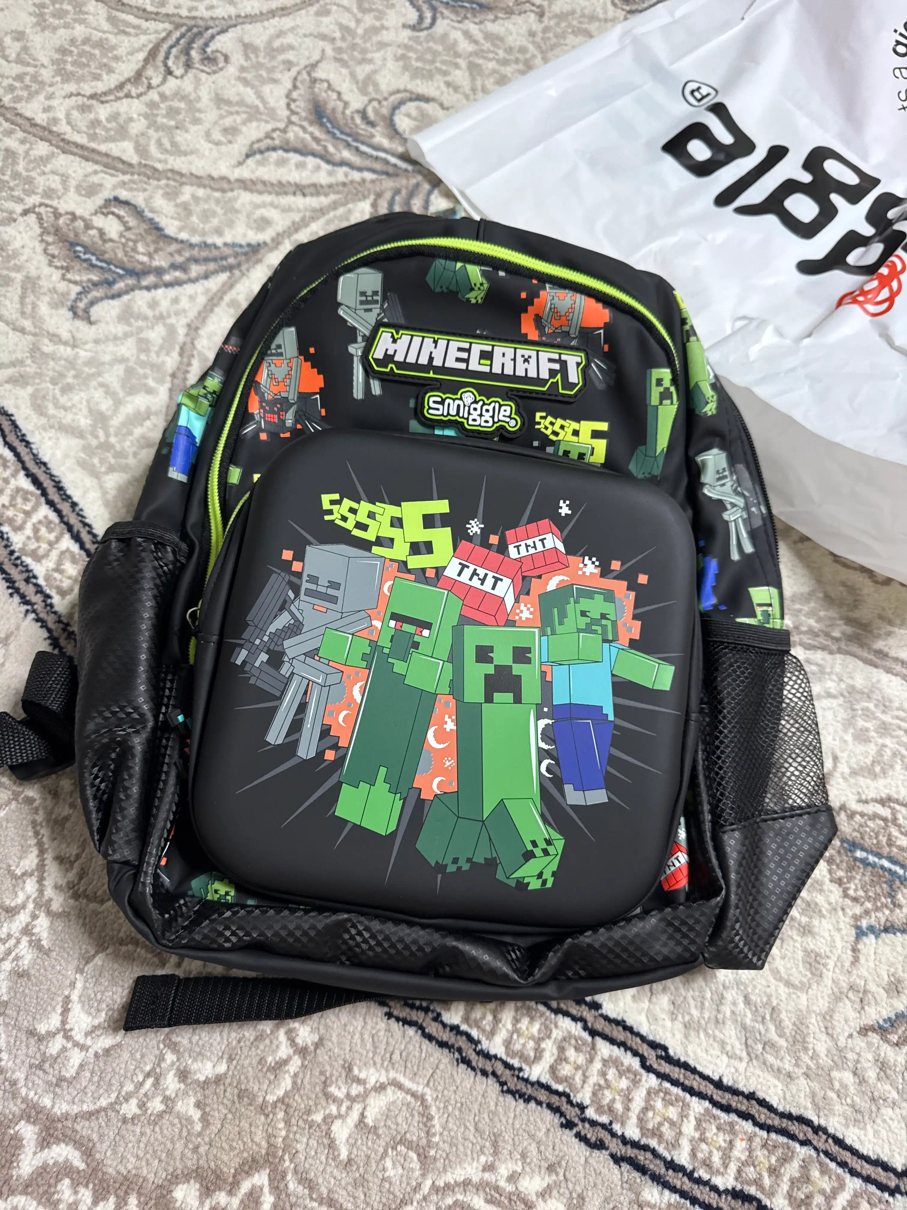 Smiggle maktab va bog'cha ryukzagi, sayr va sayohatlar uchun, 7-14 yoshgacha