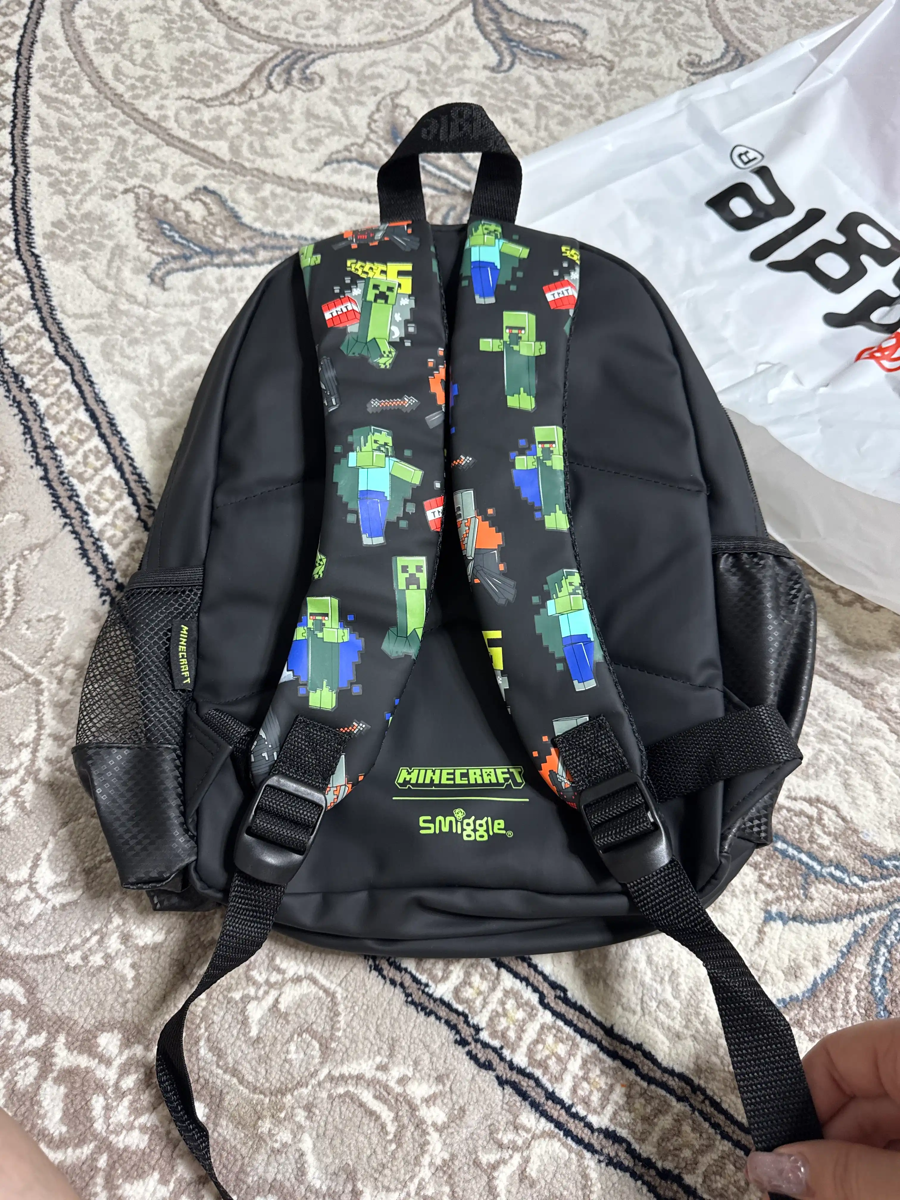 Smiggle maktab va bog'cha ryukzagi, sayr va sayohatlar uchun, 7-14 yoshgacha