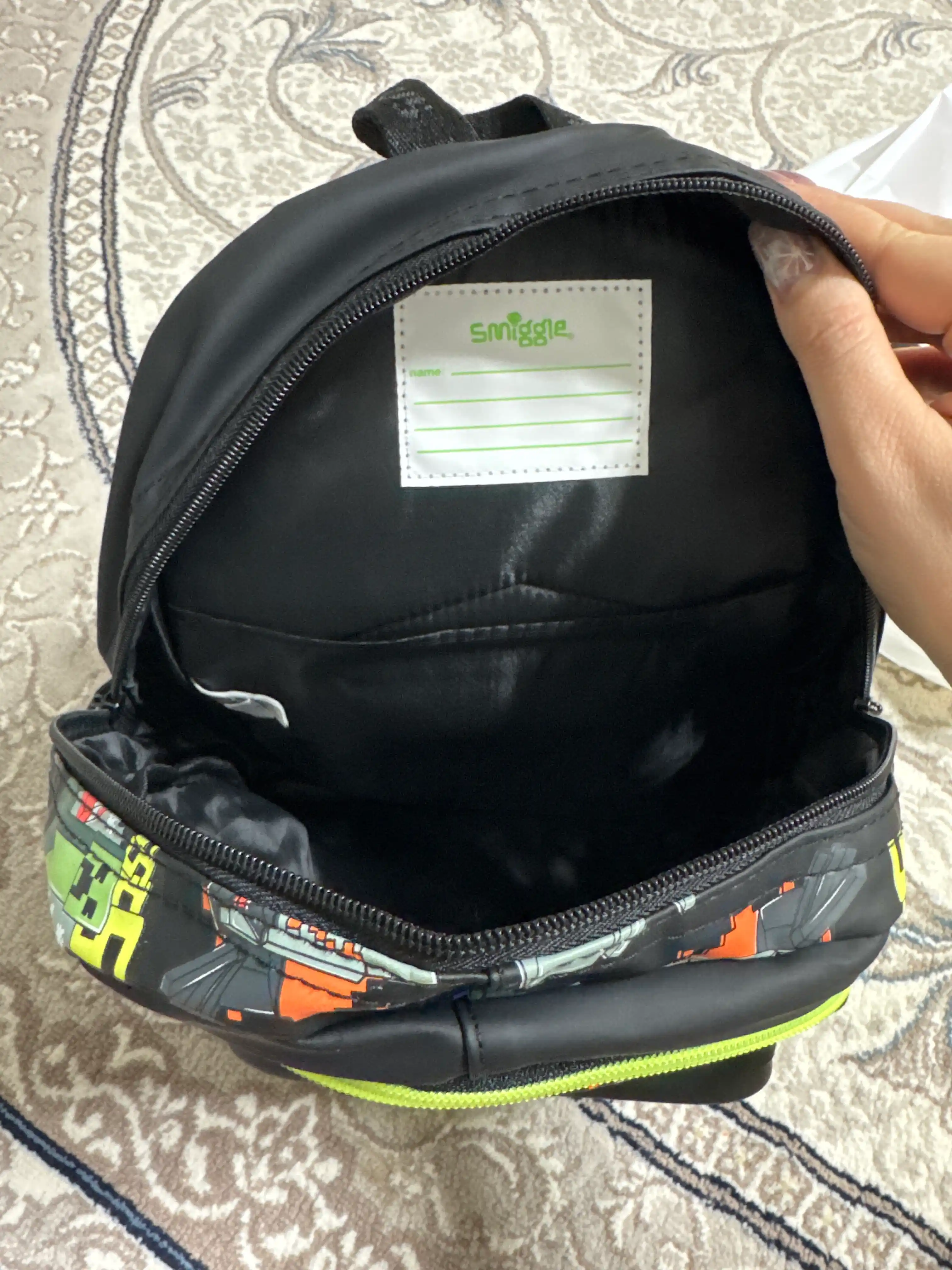 Smiggle maktab va bog'cha ryukzagi, sayr va sayohatlar uchun, 7-14 yoshgacha