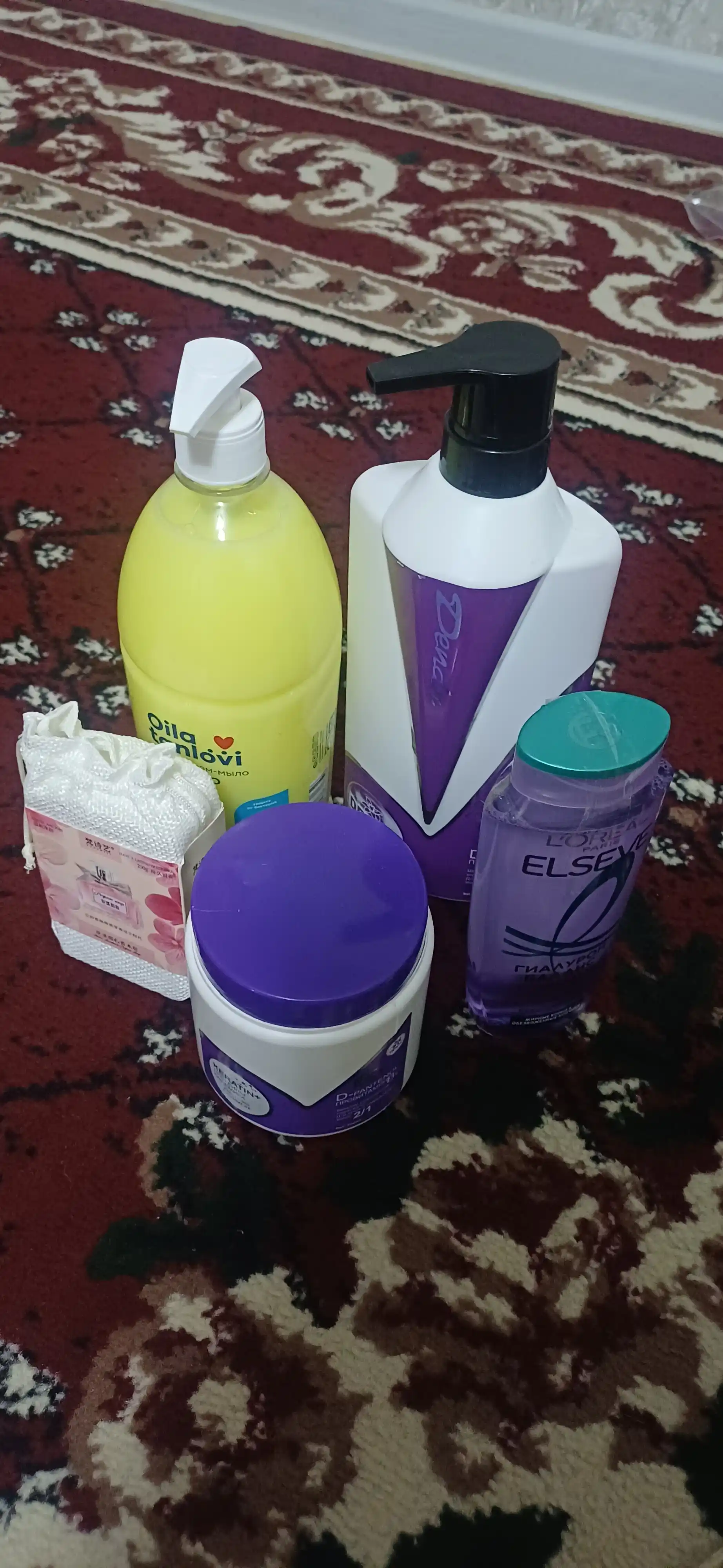 Parfyumli qattiq sovun assorti HZI JUICE/FANSHIYI, 4 xil gul aromati
