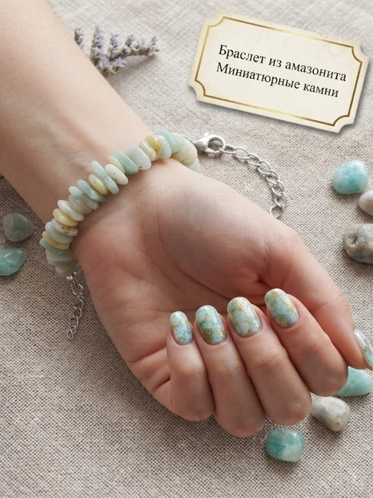 Natural Stones — tabiiy toshlardan yasalgan bilaguzuk, rang tanlash