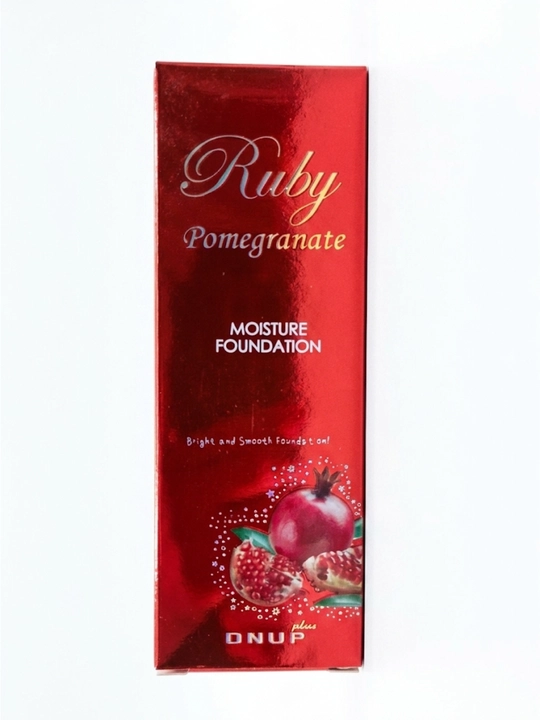 Ruby Pomegranate Moisture Foundation namlantiruvchi tonal kremi, N21 anor ekstrakti bilan