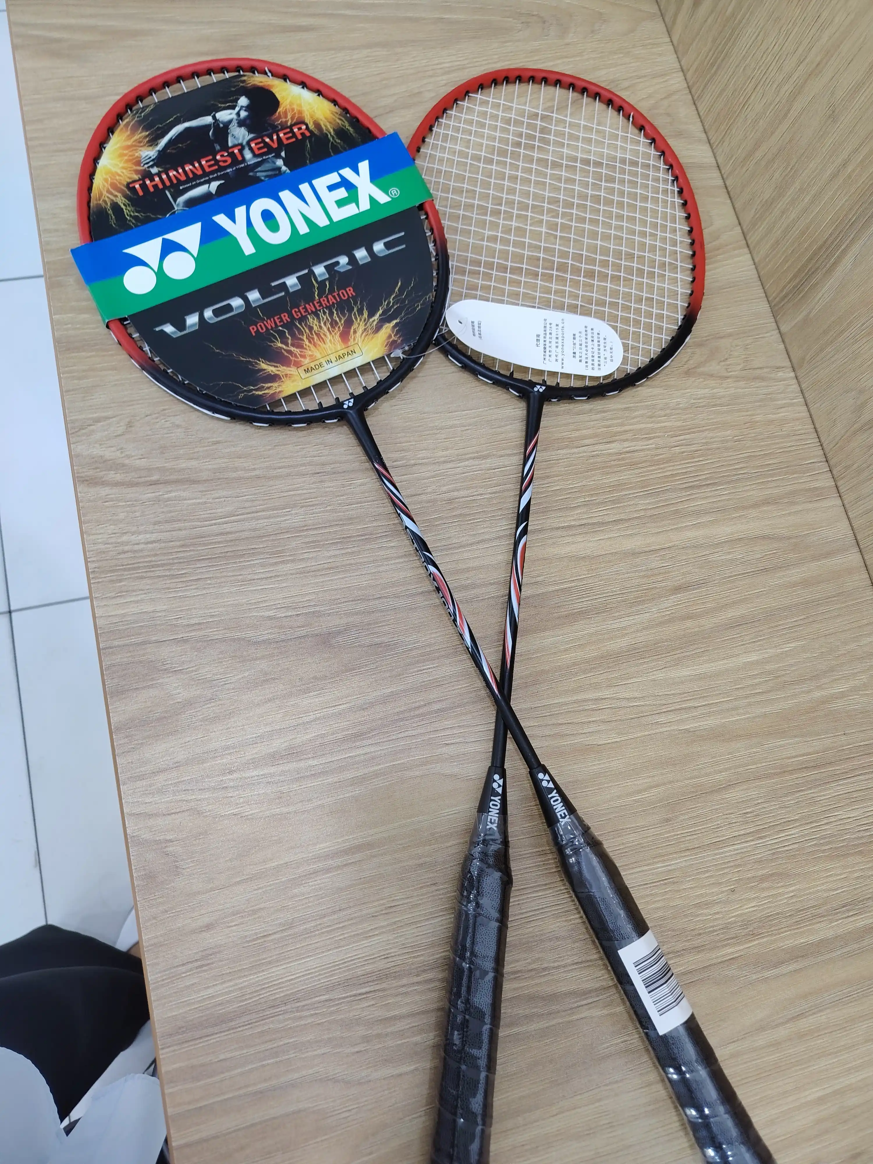 Ракетки для бадминтона Yonex, пара, с сумкой