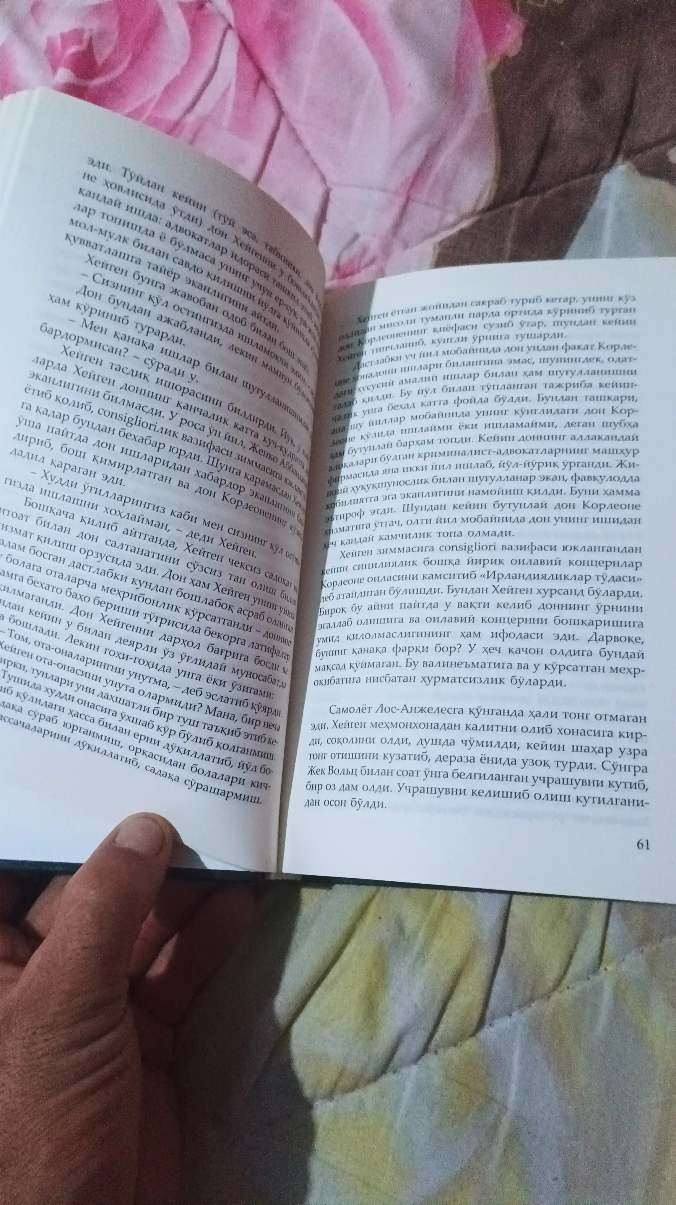 Cho‘qintirgan ota: yahud mafiya sardori, Mario Puzo