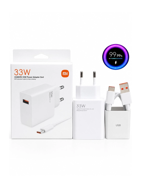 Быстрое зарядное устройство для Samsung и Xiaomi Redmi 120 Вт, 67 Вт, 33 Вт, кабель Type-C