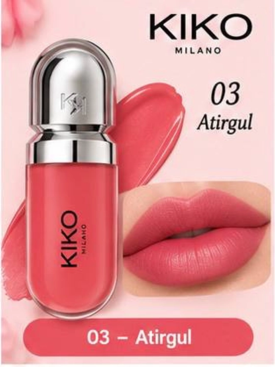 Блеск для губ KIKO MILANO, глянцевый эффект, 12 оттенков - 