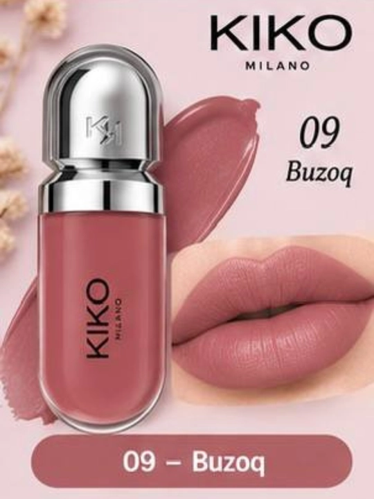 Блеск для губ KIKO MILANO, глянцевый эффект, 12 оттенков - 