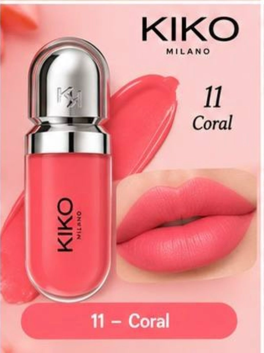 Блеск для губ KIKO MILANO, глянцевый эффект, 12 оттенков - 