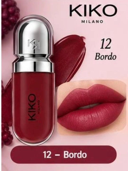 Блеск для губ KIKO MILANO, глянцевый эффект, 12 оттенков - 
