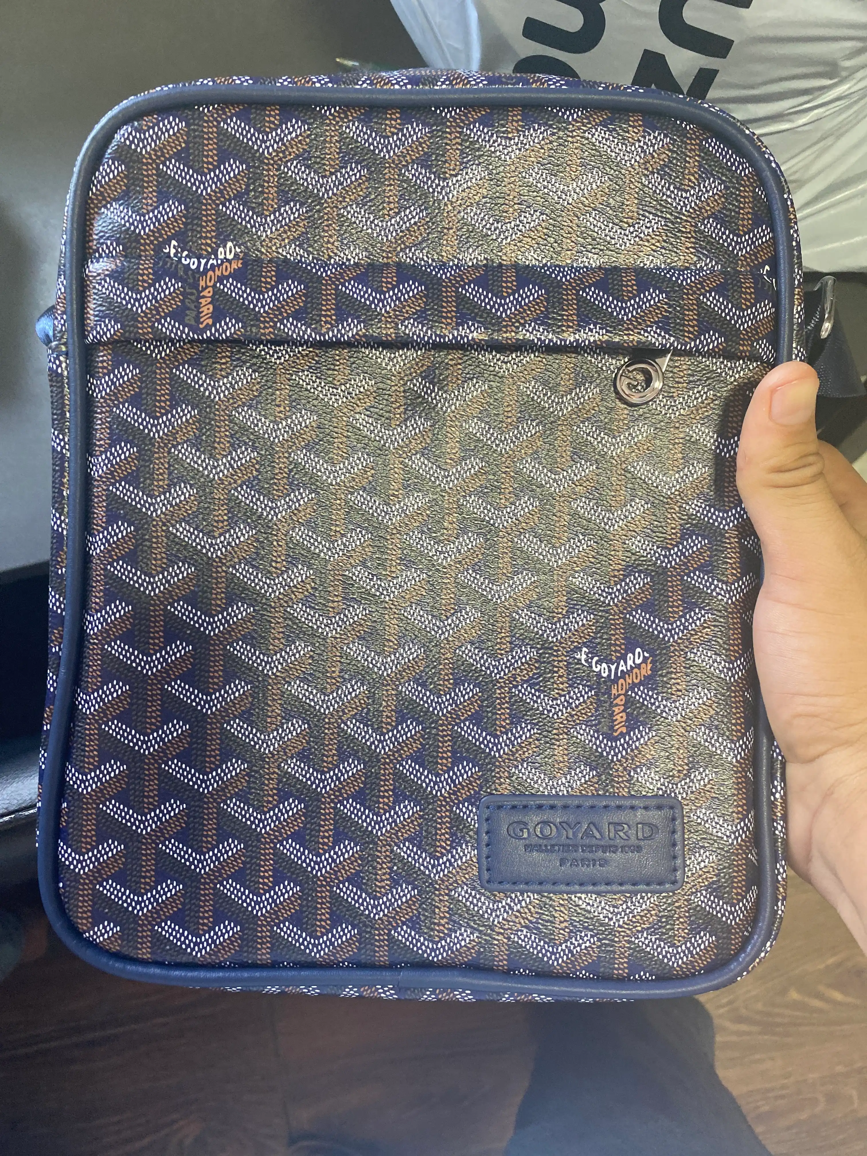 Мужская сумка через плечо, водонепроницаемая, сумка планшет, GOYARD