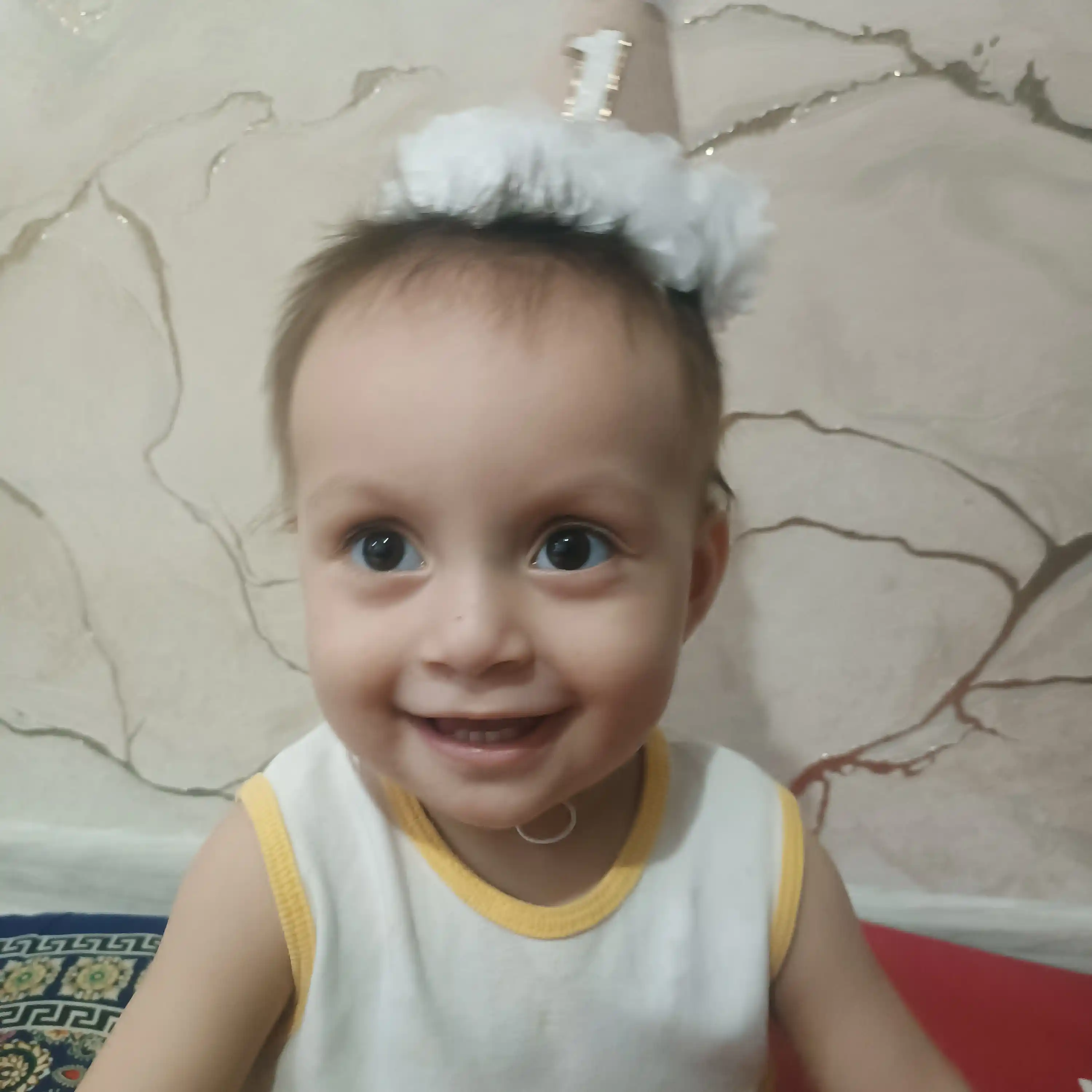 Праздничный колпак на 1 годик для дня рождения