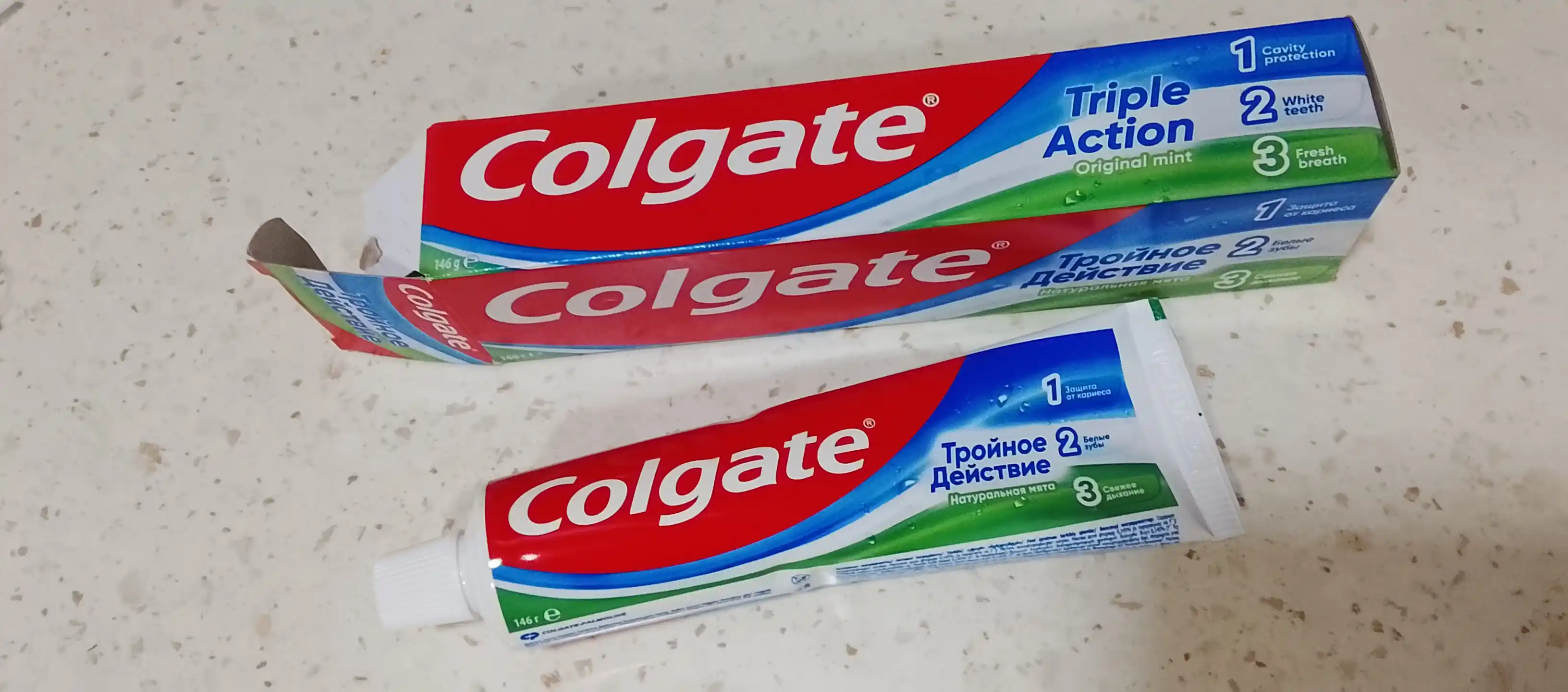 Tish pastasi Colgate uchlik harakat, 100 ml