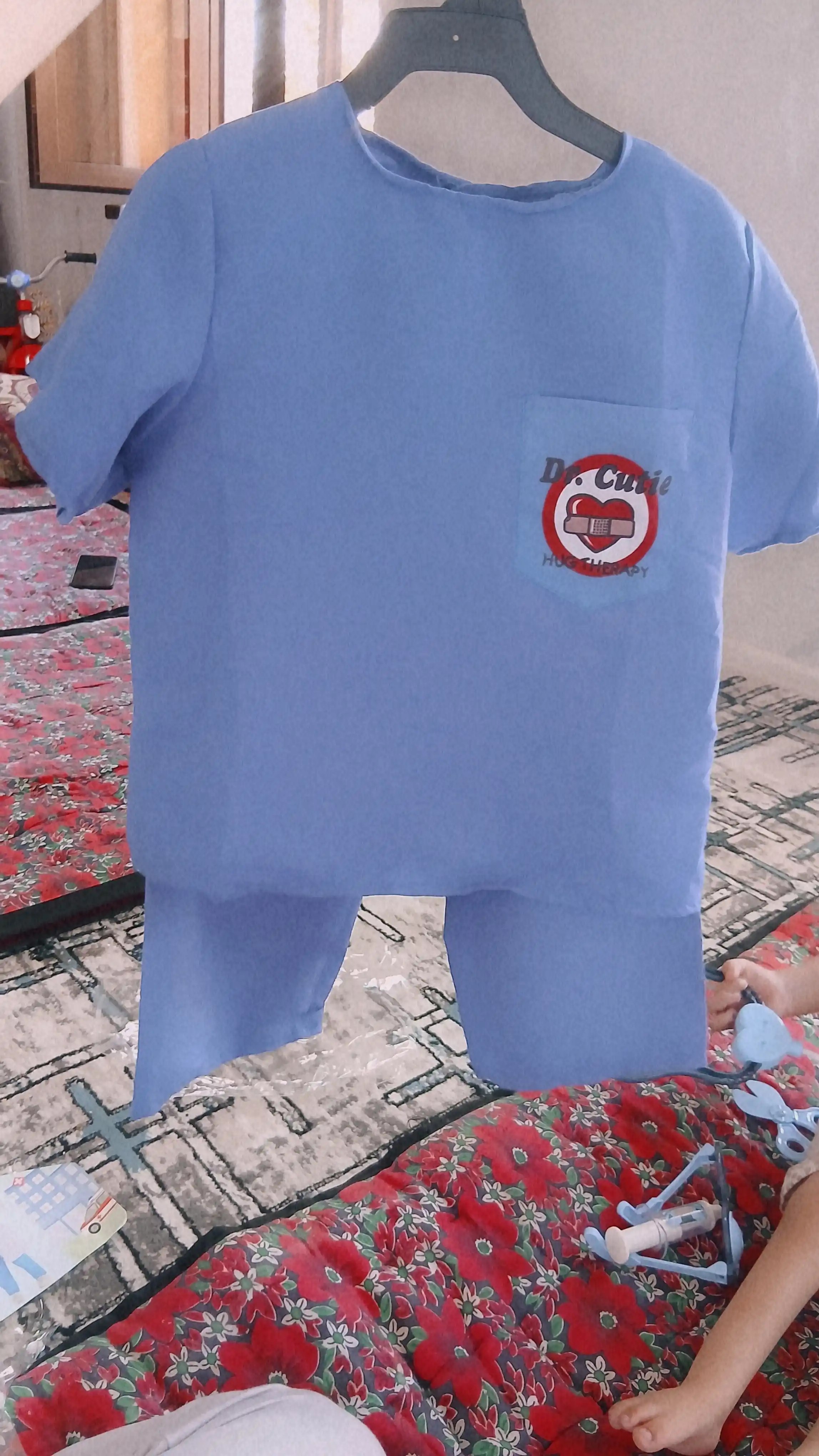 Qiz va o'g'il bolalar uchun shifokor kastyumi+maska+shapka+aksessuarlar
