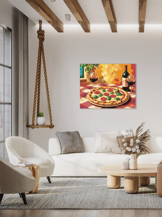 Raqamlar bo‘yicha rasm ARTERY 40x50 sm, tabiat, mevalar va natyurmort