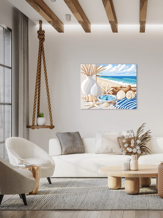 Raqamlar bo‘yicha rasm ARTERY 40x50 sm, tabiat, mevalar va natyurmort