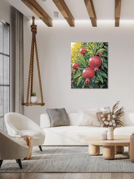Raqamlar bo‘yicha rasm ARTERY 40x50 sm, tabiat, mevalar va natyurmort