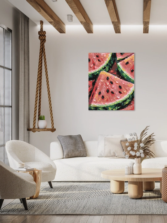 Raqamlar bo‘yicha rasm ARTERY 40x50 sm, tabiat, mevalar va natyurmort