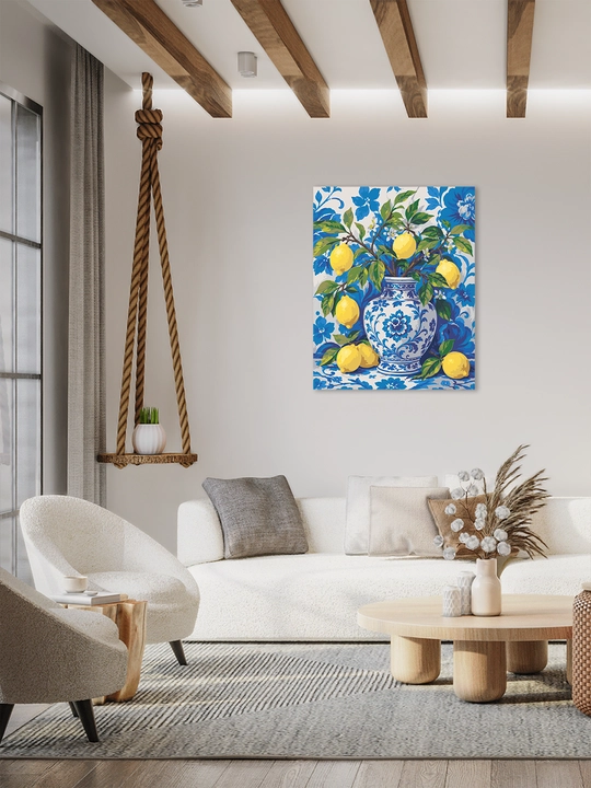 Raqamlar bo‘yicha rasm ARTERY 40x50 sm, tabiat, mevalar va natyurmort