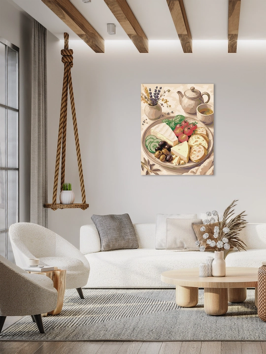 Raqamlar bo‘yicha rasm ARTERY 40x50 sm, tabiat, mevalar va natyurmort