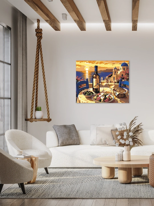 Raqamlar bo‘yicha rasm ARTERY 40x50 sm, tabiat, mevalar va natyurmort