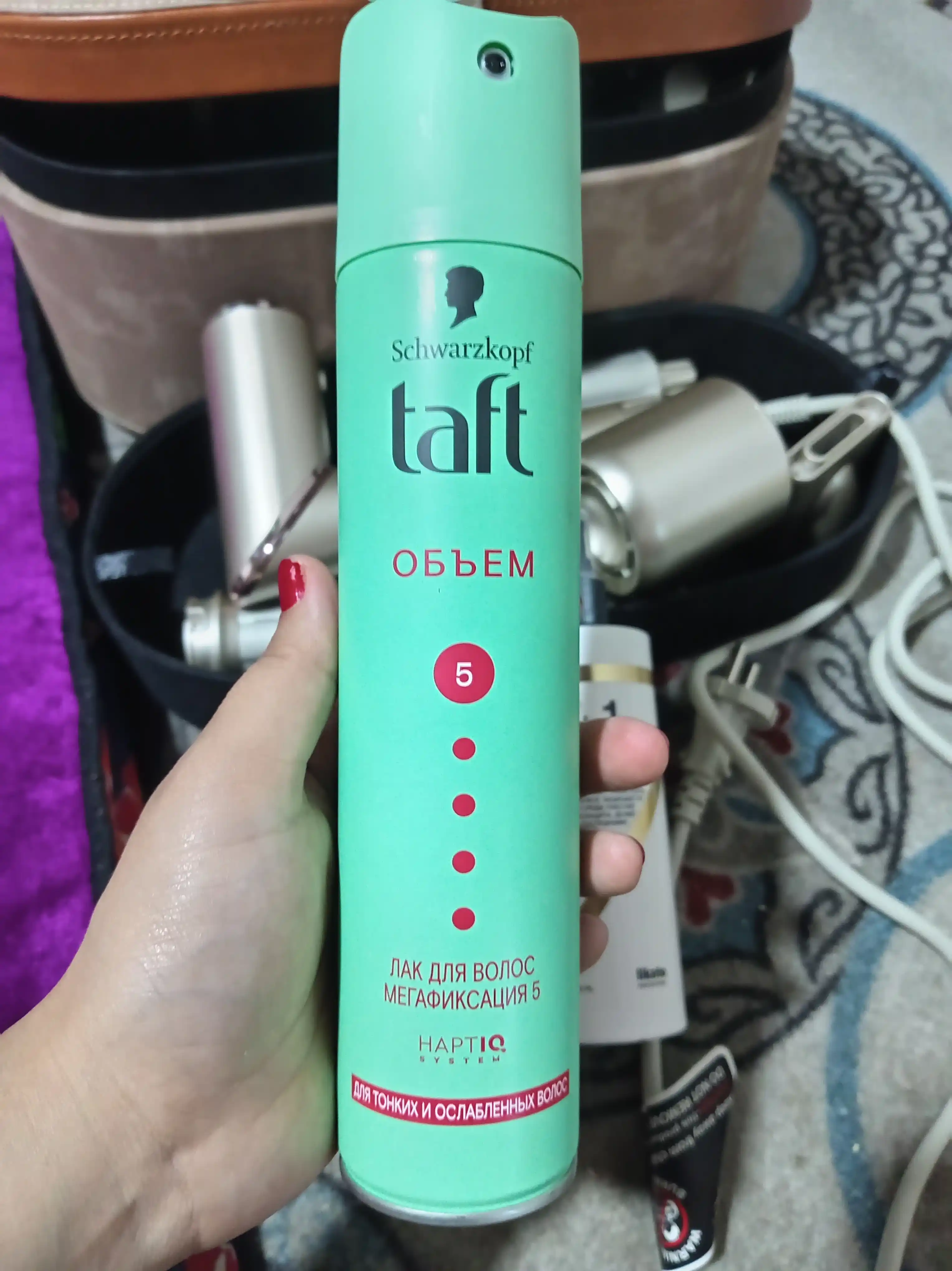 Lak Taft HSP Volume HL4, nozik sochlar uchun, o'ta kuchli mustahkamlik, 250 ml