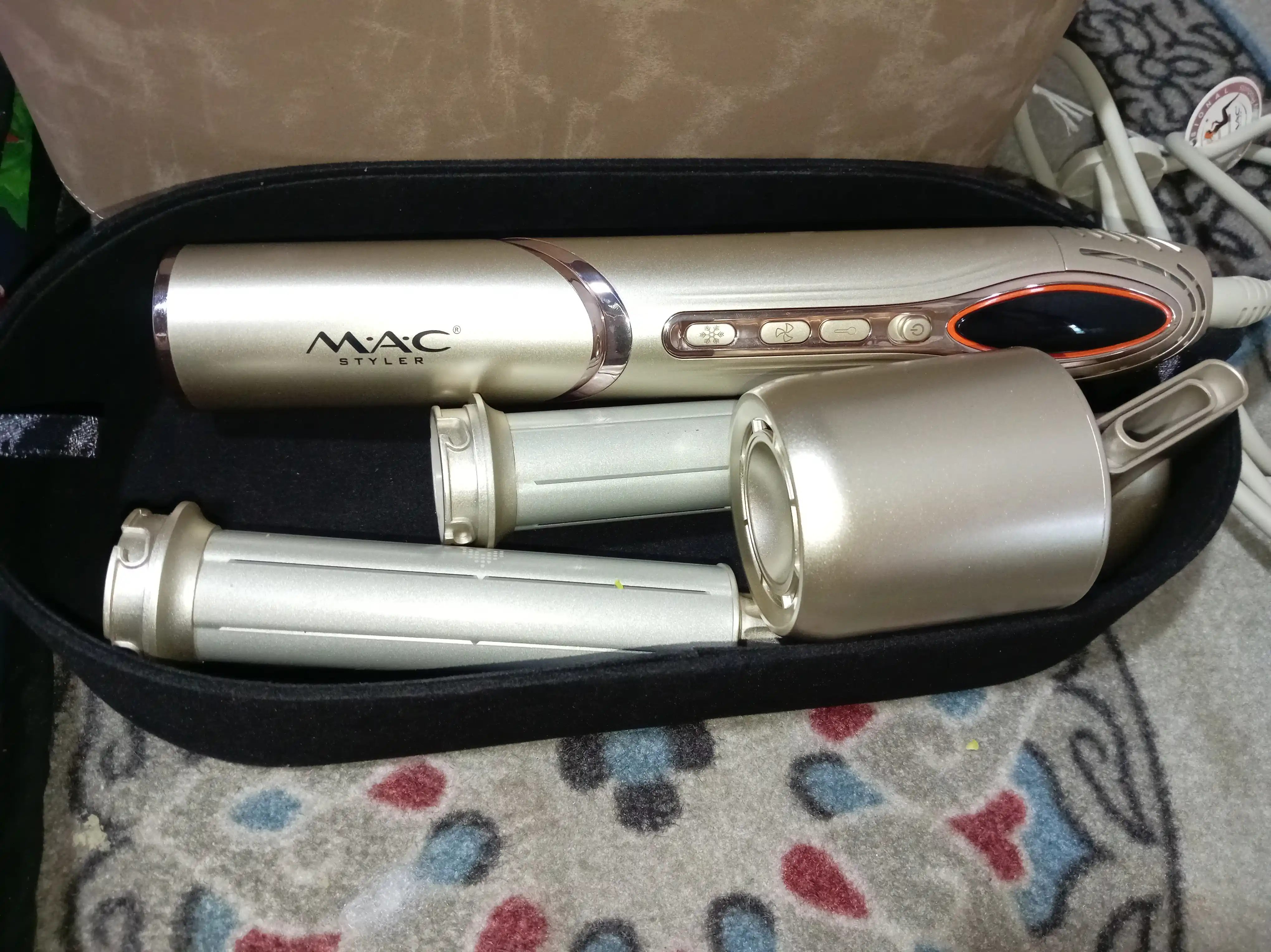 Mac 8/1 Styler MC-6767 фен для автоматической укладки набор 8 в 1 LED display