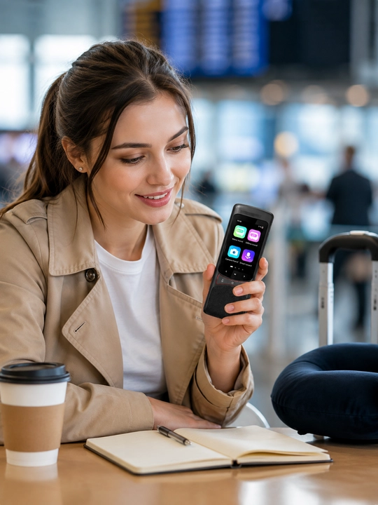 Aqlli tarjimon qurilma Z3 Smart 4G, ovozli va foto tarjimon, Wi-Fi, AI, onlayn tarjima