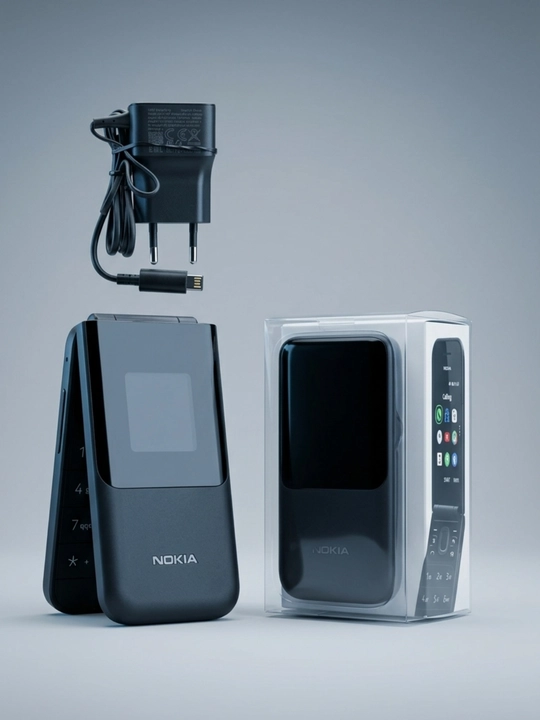 Nokia bukiladigan tugmali mobil telefon