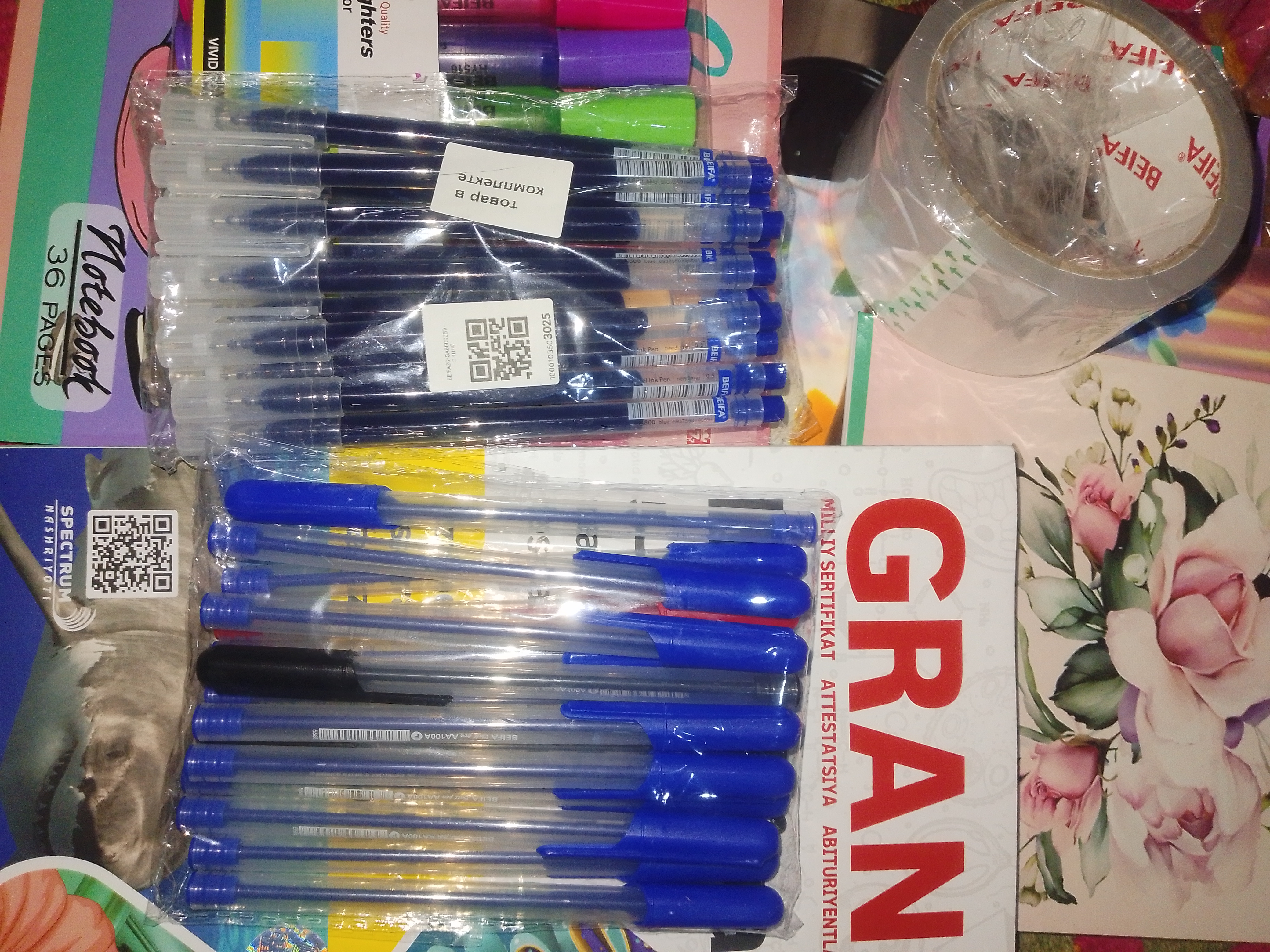 Tekst-marker Beifa HY516-A401, 6 rang