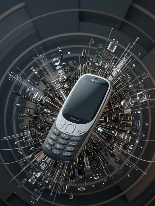 Nokia 3210 4G tugmali mobil telefon - 