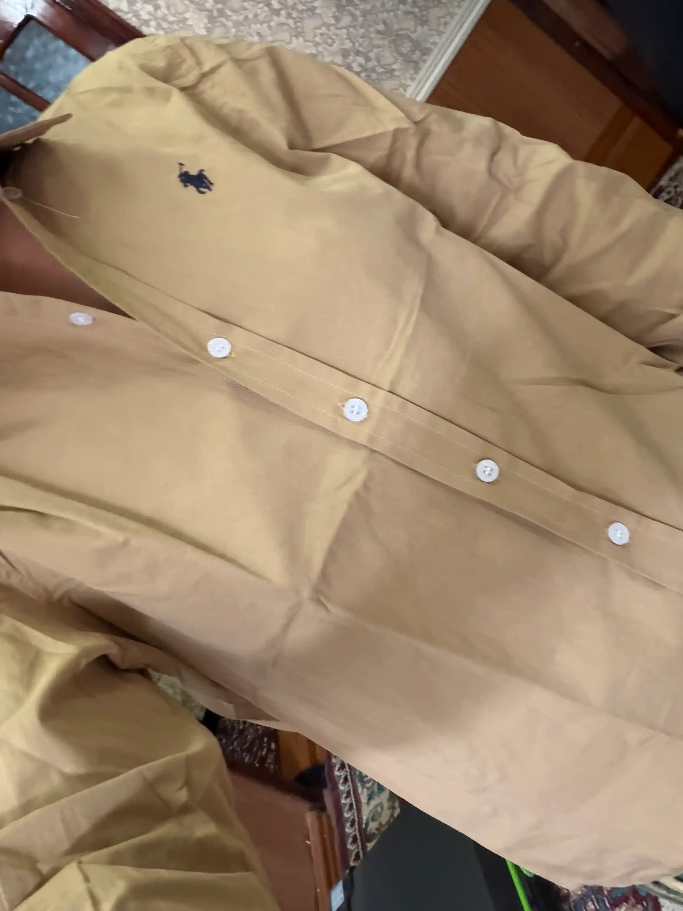 Ayollar rubashkasi, polo, 100% paxta, yoqali, kalta yengli, kundalik, nafas oluvchi
