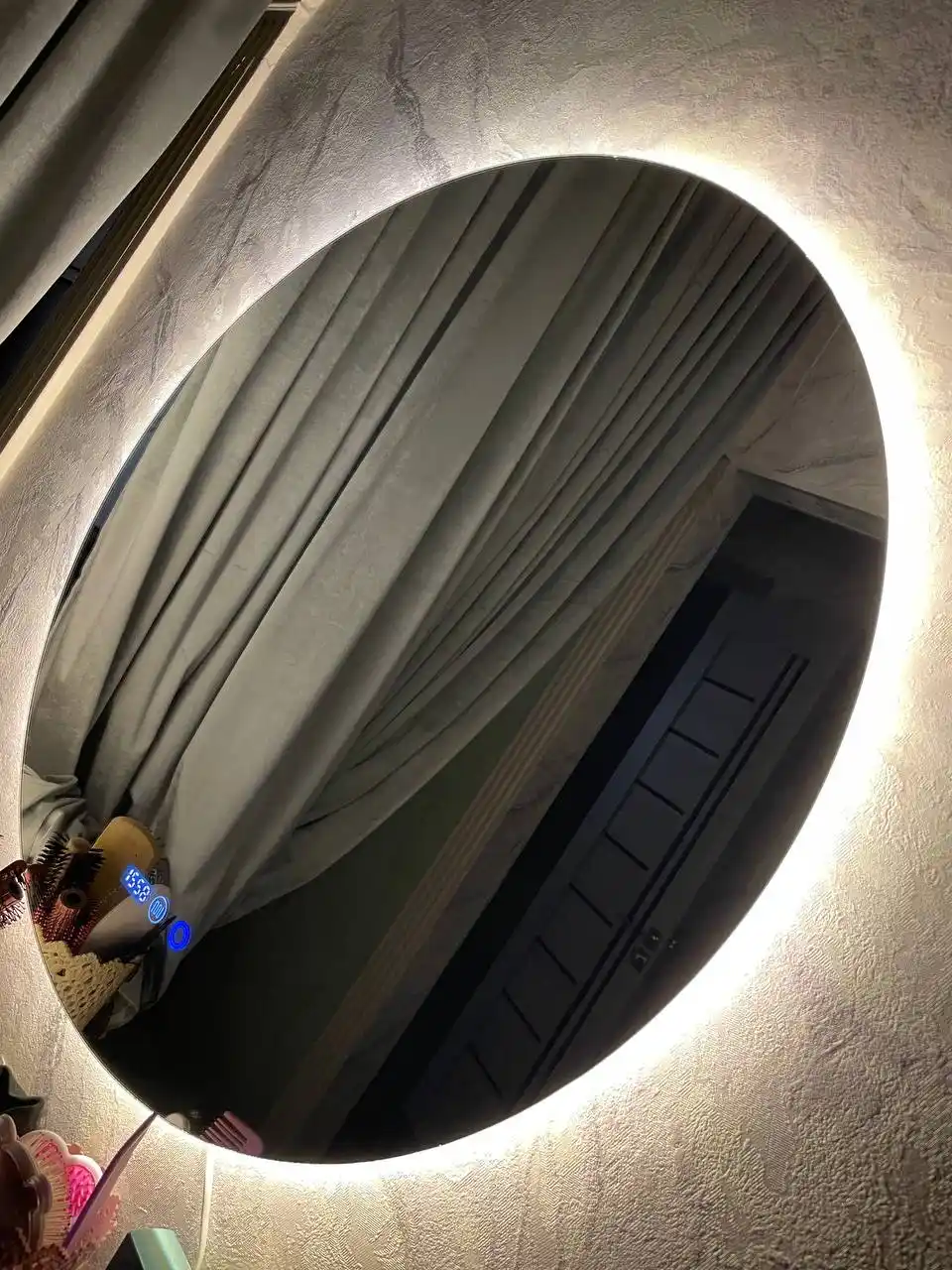 Круглое зеркало с LED-подсветкой – 60 / 70 / 80 см