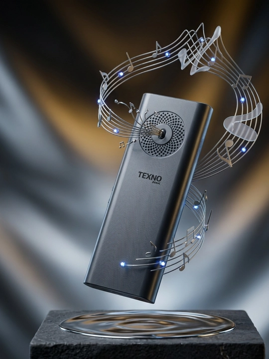 TEXNO MAX tugmali mobil telefon, 2 SIM, 2.4 dyuym ekran, fonar va vibratsiya