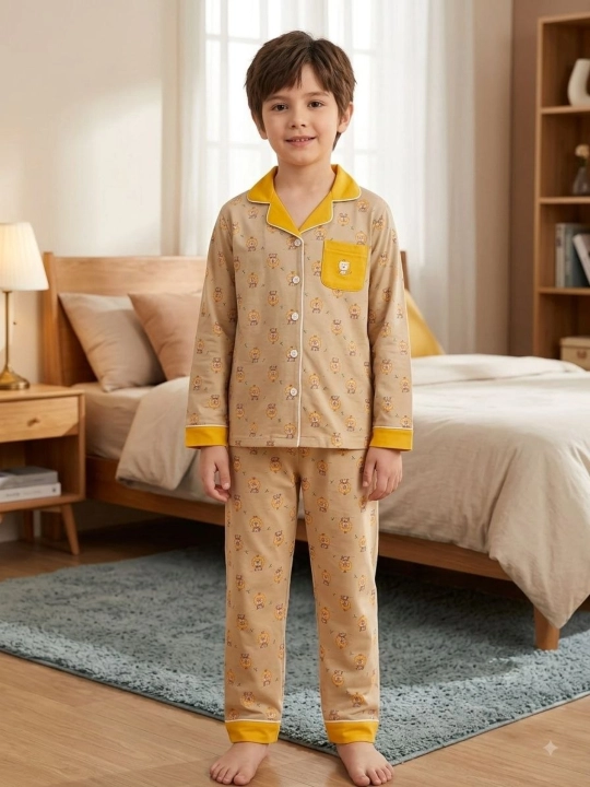Bolalar pijamasi to'plamlari, o'g'il bolalar uchun pijama - 