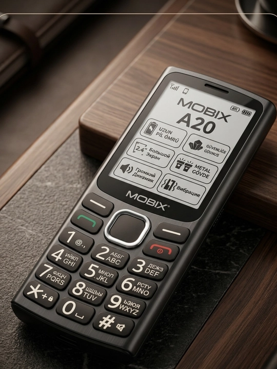 MOBIX A20 tugmali mobil telefon