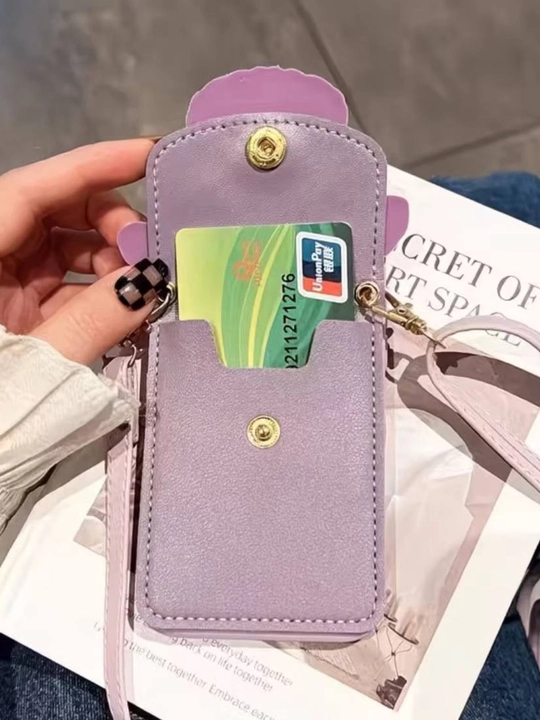 IPhone 14, 15, 16, 17 Pro Max telefonlari uchun g‘ilof, mini-sumkacha ko‘rinishidagi g‘ilof