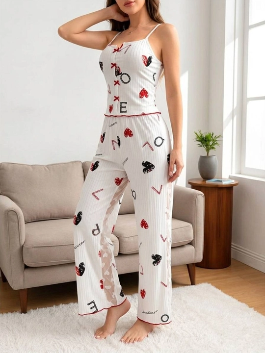 Ayollar uchun pijama to'plami, 2 tasi 1 da - 