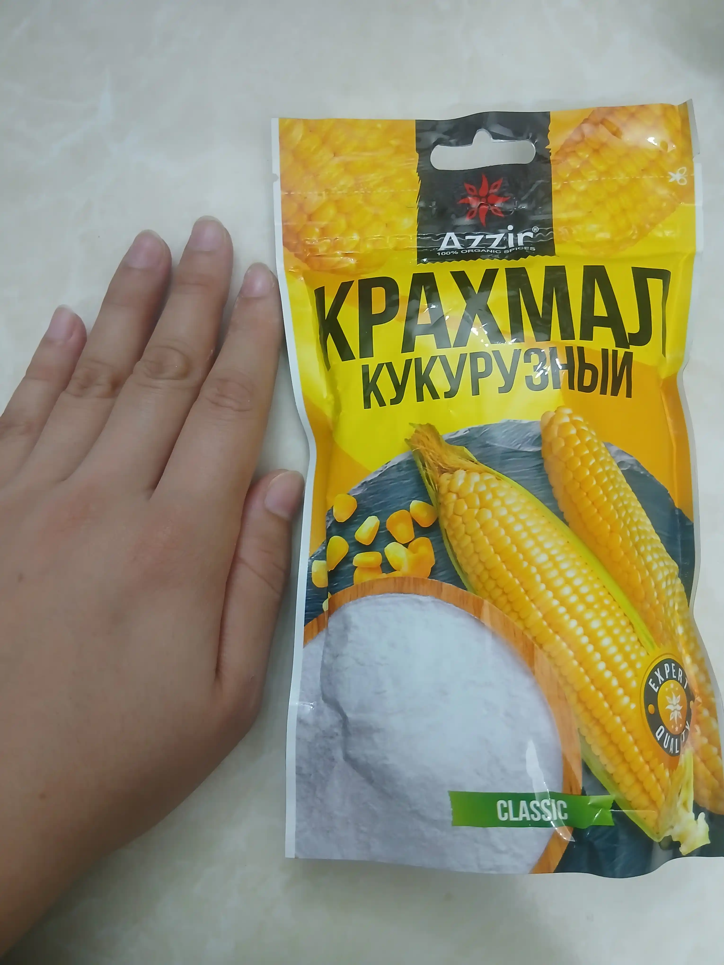 Makkajo'xori kraxmali "Azzir" dan, 150 g