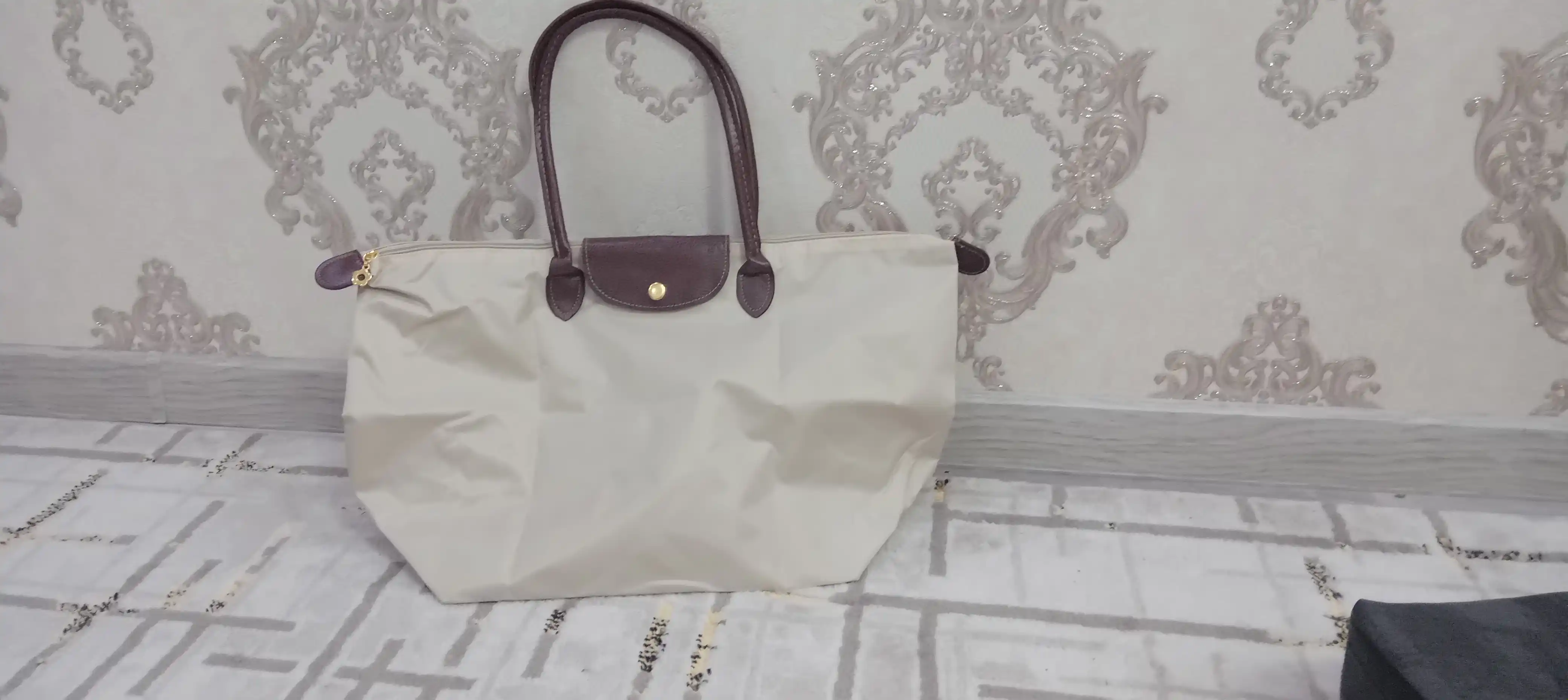 Ayollar uchun sumka, shopper yelkaga taqiladigan, katta neylon sumka, o'lchamlar S, M, L