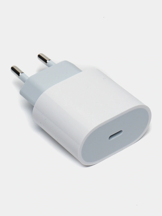 iPhone uchun USB-C 20W tezkor quvvatlash adapteri, Yevropa vilkasi