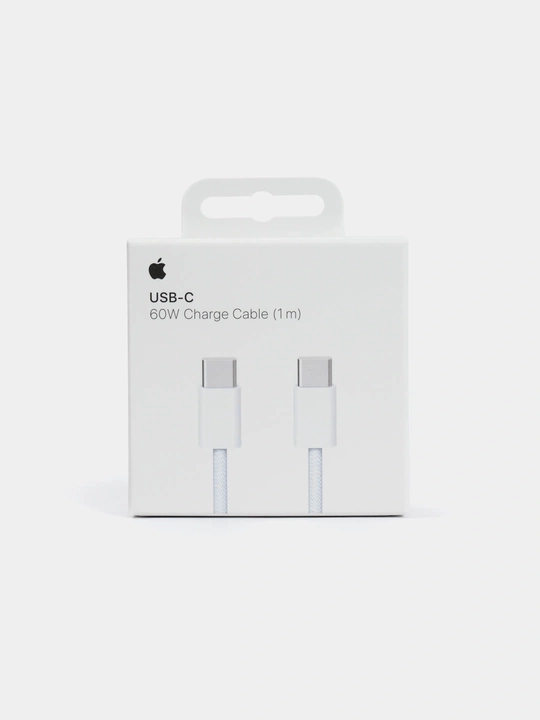 iPhone uchun zaryad kabeli USB-C–USB-C / Lightning, tezkor quvvat