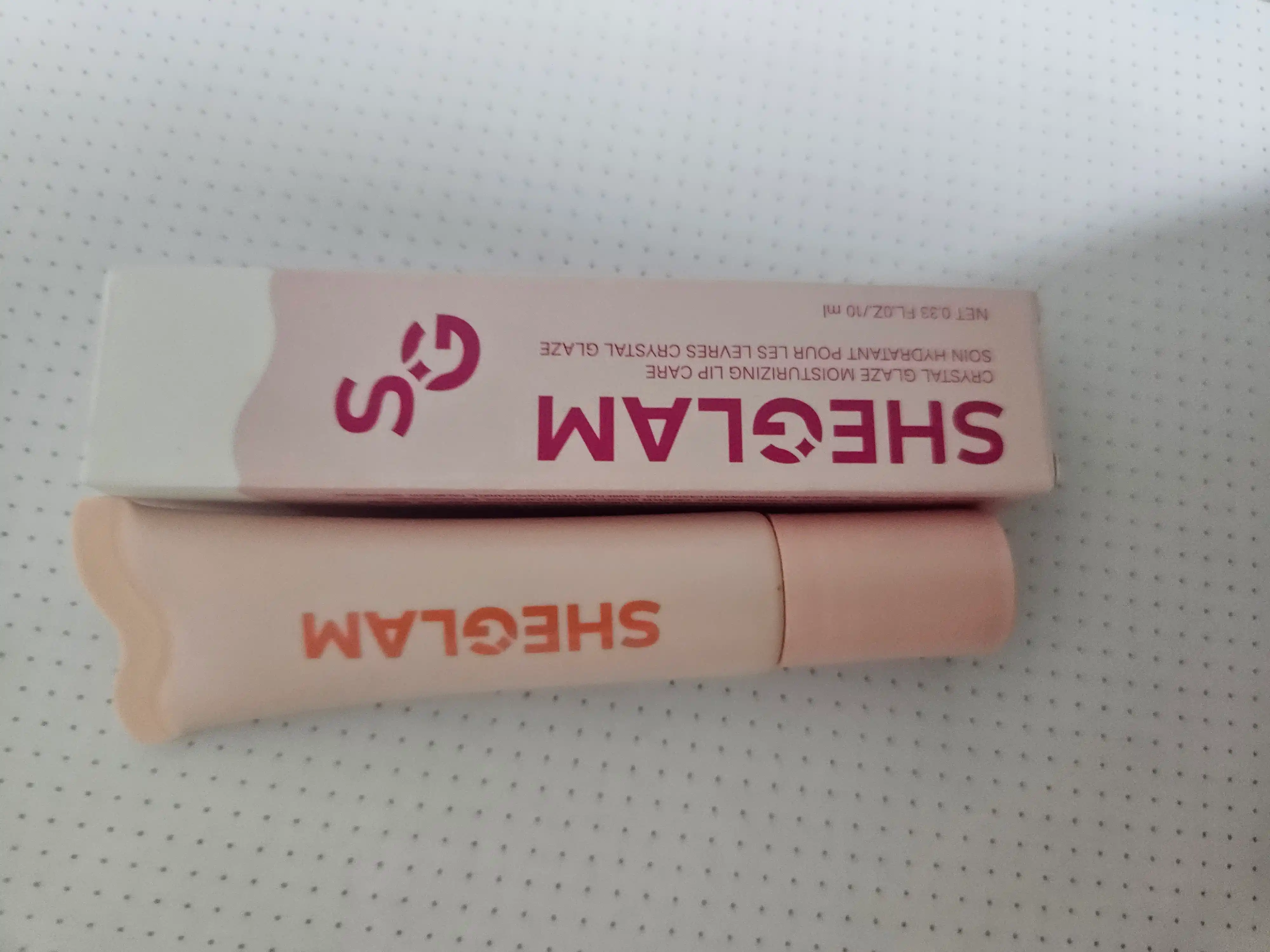SHEGLAM Crystal Glaze lab yaltirog‘i, namlovchi, yaltiroq
