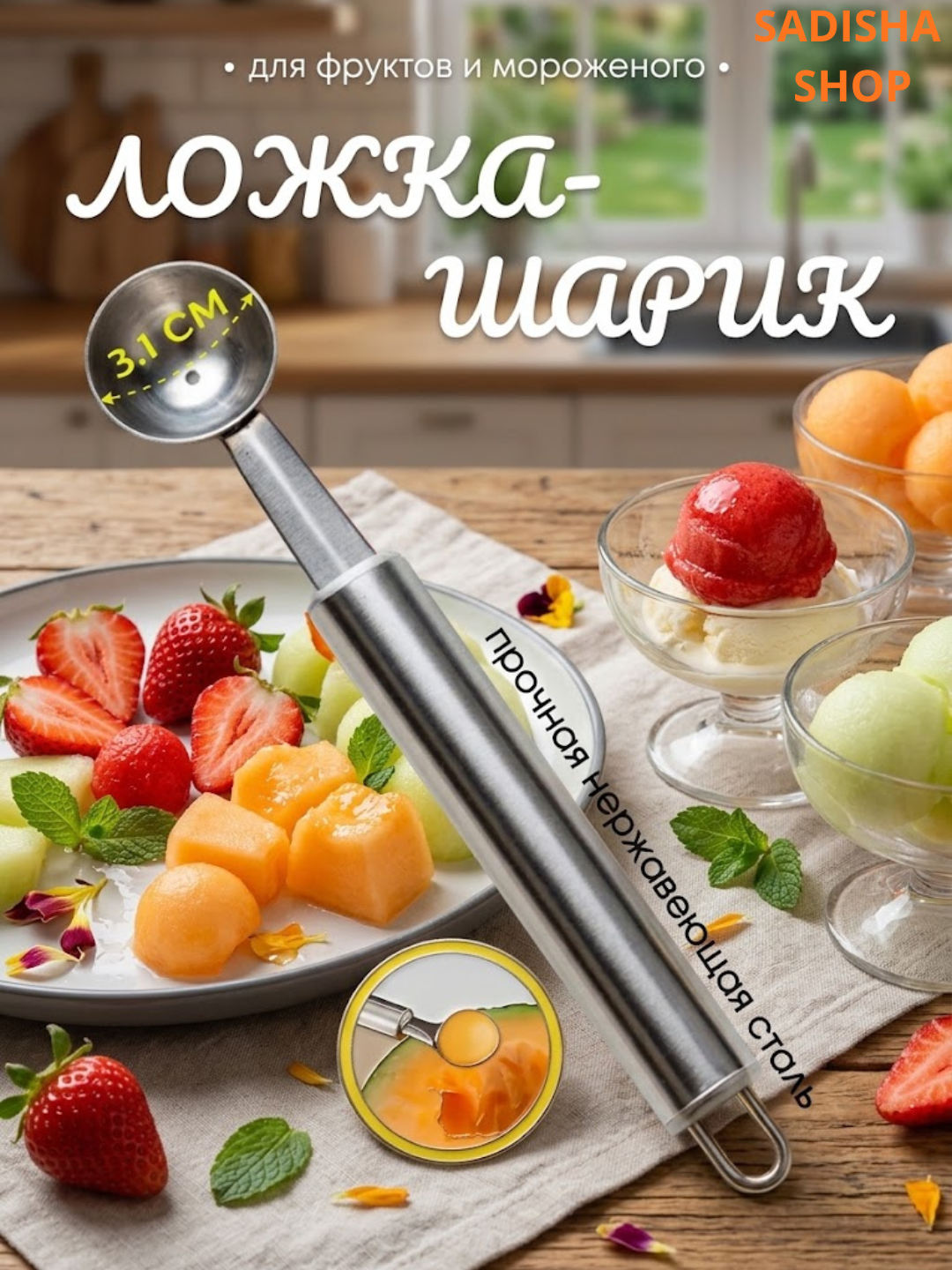 Muzqaymoq uchun qoshiq - 