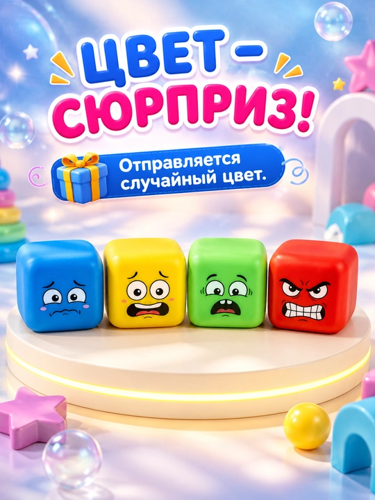 Антистресс игрушка, спиннер, пельменей, мантов с глазками, мягкий сквиш «Сыр», куб